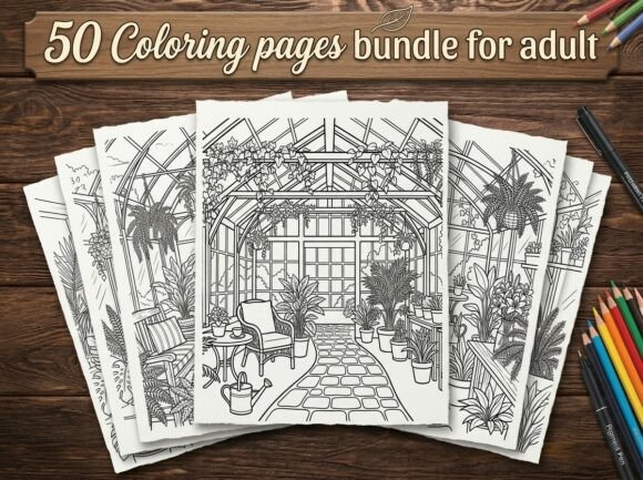 Download 50 Greenhouse Plant Coloring Pages - Premium Resources