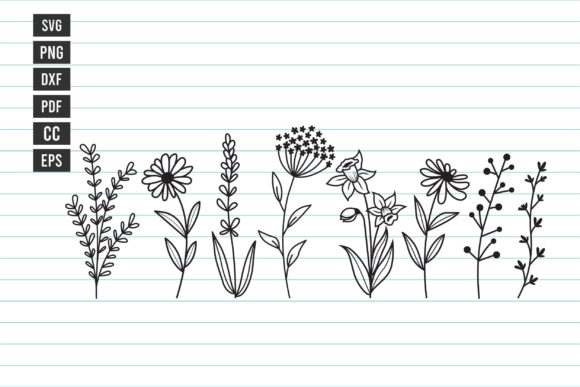 Download Flowers Svg Wildflower Svg Cut Files - Cut files Collection