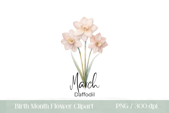 Download Birth Month Flower March Daffodil PNG - Daffodil png Collection